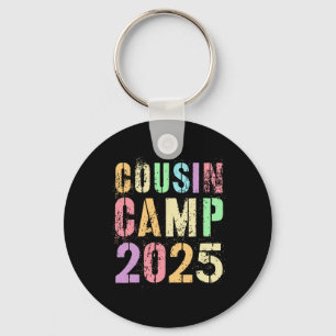 Cousin Camp 2025 Familienurlaub Sommer-Camping Cr Schlüsselanhänger