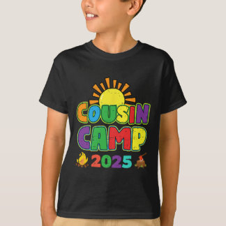 Cousin Camp 2025 Familienurlaub Sommer-Camping Cr T-Shirt