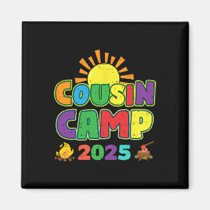 Cousin Camp 2025 Familienurlaub Sommerurlaub Campi Magnet