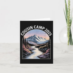 Cousin Camp 2025 Family Wiedersehen Mountain Adven Karte