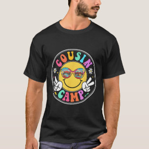 Cousin Camp 2025 Lustige Camping-Crew Sommer-Famil T-Shirt