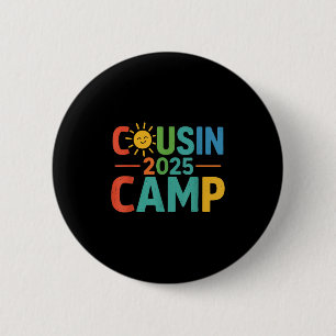Cousin Camp 2025 Matching Outfit Outdoor Family Button