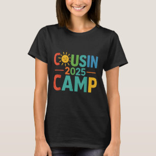 Cousin Camp 2025 Matching Outfit Outdoor Family T-Shirt