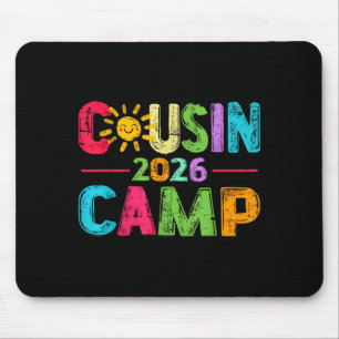 Cousin Camp Crew 2026 Sommerferien Strand Familie Mousepad