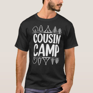 Cousin Camp Family Camping Sommerferien Crew 1 T-Shirt