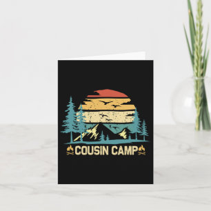 Cousin Camp Friends Sommerfamilie Camping Urlaub Karte
