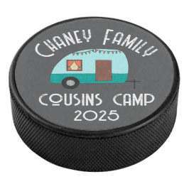 Cousin Camp Retro Camper Eishockey Puck