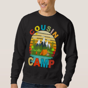 Cousin Camp Stamm Urlaub Wiedervereinigung Crew Ca Sweatshirt