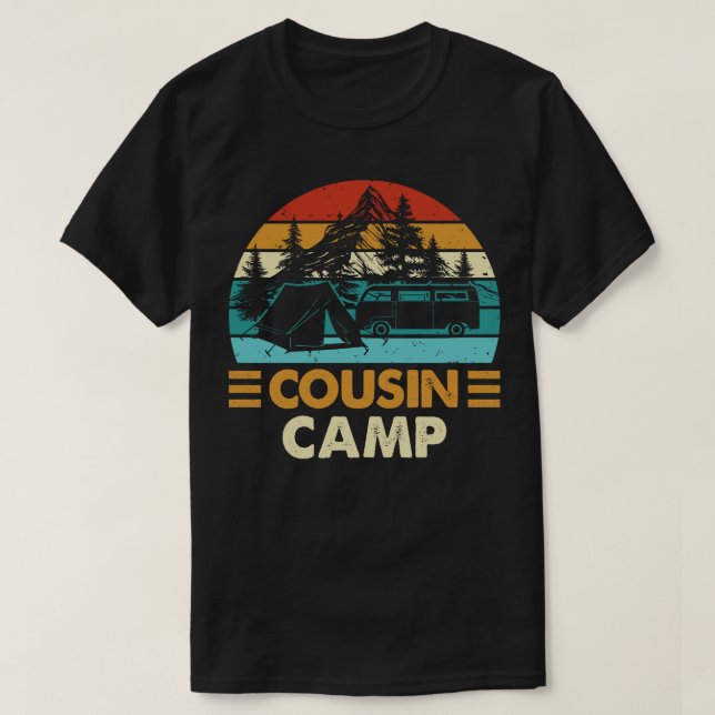 Cousin Camp T-Shirt (Design vorne)