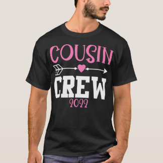 Cousin Crew 2022 Bester Cousin Pink Girl T-Shirt