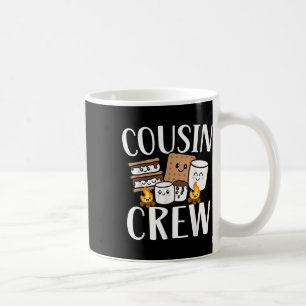 Cousin Crew 2024 Camping-Ausflug Smore Lagerfeuer Kaffeetasse
