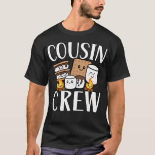 Cousin Crew 2024 Camping-Ausflug Smore Lagerfeuer  T-Shirt