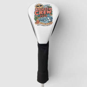 Cousin-Crew 2024 Sommerferien Strand Familienreise Golf Headcover