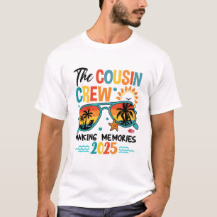 Cousin Crew 2025 Erinnerungen Sommerurlaub F T-Shirt