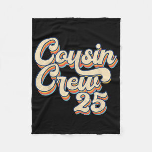 Cousin Crew 2025 Family Wiedersehen Vacation Beach Fleecedecke
