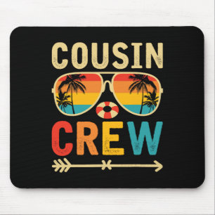 Cousin Crew 2025 Sommerferien Beach Familienausflu Mousepad