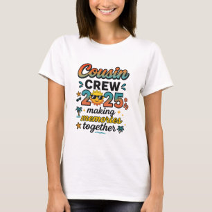 Cousin Crew 2025 Sommerferien Strand Familienurlau T-Shirt