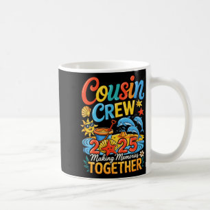 Cousin-Crew 2025 Sommerferien Strand machen Kaffeetasse