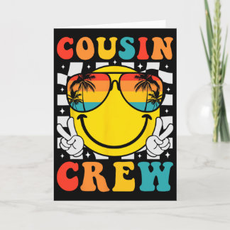 Cousin Crew 2025 Sommerferien Strandfamilienreise Karte