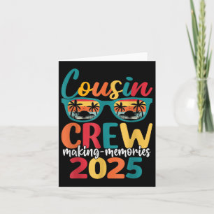 Cousin Crew 2025 Wiedersehen Making Erinnerungen M Karte