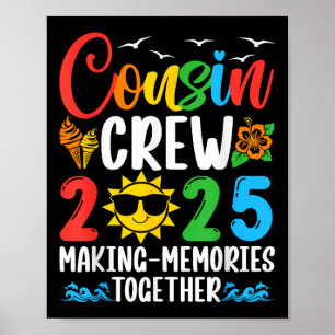 Cousin Crew 2025 Wiedersehen Matching Family Poster