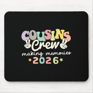 Cousin Crew 2026 Erinnerungen machen Sommer Famili Mousepad