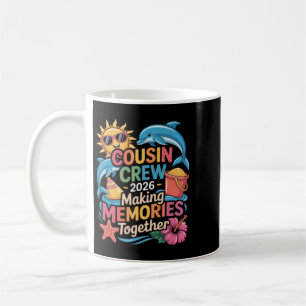 Cousin Crew 2026 Erinnerungen schaffen Sommer Fami Kaffeetasse
