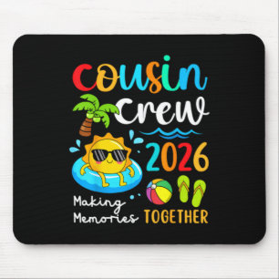 Cousin Crew 2026 Gemeinsame Sommererinnerungen Mousepad