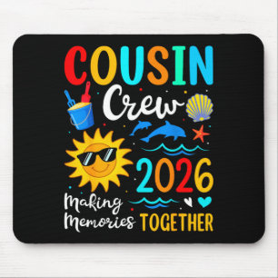 Cousin-Crew 2026 Sommerferien Strand Familienreise Mousepad