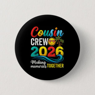 Cousin-Crew 2026 Sommerferien Strand Familientrip Button