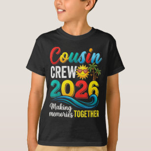 Cousin-Crew 2026 Sommerferien Strand Familientrip T-Shirt