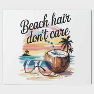 Cousin Crew 2026 Sommerferien Strand Geschenkpapier