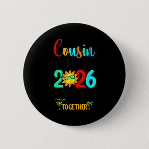 Cousin-Crew 2026 Sommerferien Strandfamilienreise Button