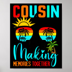 Cousin-Crew 2026 Sommerferien Strandfamilienreise Poster