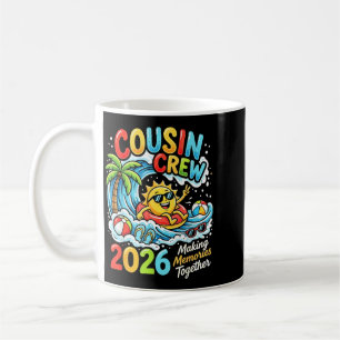 Cousin Crew 2026 Urlaub Sommer Erinnerungen passen Kaffeetasse