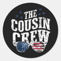 Cousin Crew 4. Juli Patriotic American Family