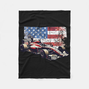 Cousin Crew 4. Juli Patriotische Amerikanische Fam Fleecedecke