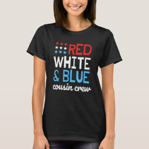 Cousin Crew 4. Juli Patriotische Familie Ma T-Shirt