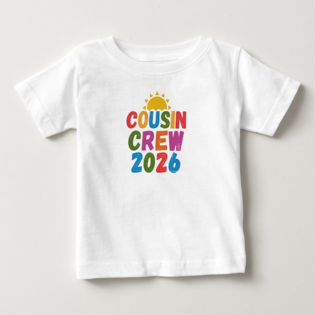 Cousin-Crew  Baby T-shirt (Vorderseite)