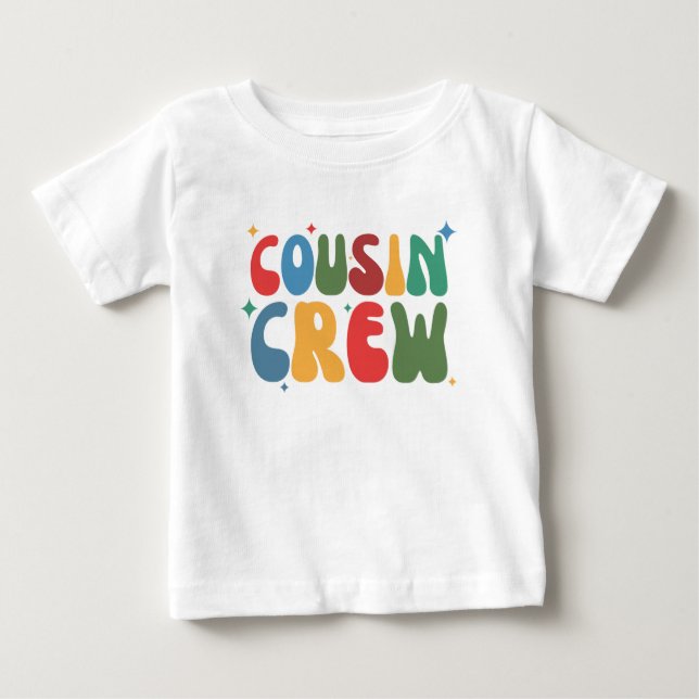 COUSIN CREW BABY T-SHIRT (Vorderseite)
