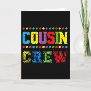 Cousin Crew Bausteine Master Builder Brick T Karte