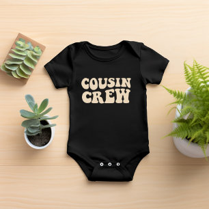 Cousin Crew Beige Matching Family Baby Strampler