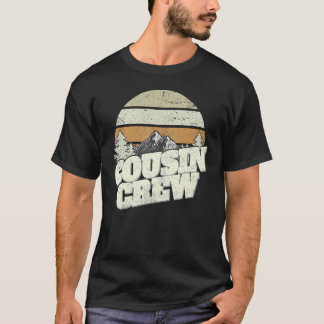 Cousin Crew Camping Outdoor Sunset Summer Camp 1 T-Shirt