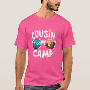 Cousin Crew Camping Sommerrücklauf Sunset Camp Mou T-Shirt