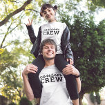 Cousin Crew | Cool Matching Trendy Stylish Modern T-Shirt<br><div class="desc">Coole,  stylische "Cousin Crew" individuelle Zitat Kunst Frauen T - Shirt in modernen minimalistischen Typografie in schwarz. Cousin sind die coolststen und werden in diesen passenden T-Shirts super niedlich aussehen! Das Sortiment ist perfekt für jeden,  der ein neuer großer Cousin wird,  oder für Cousin,  die bestickt sind!</div>
