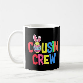 Cousin Crew Cute Bunny Rabbit Egg Matching Easter Kaffeetasse