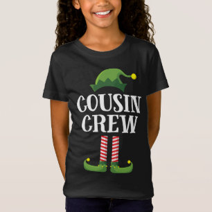 Cousin Crew Elf Matching Weihnachtsfamilie T-Shirt