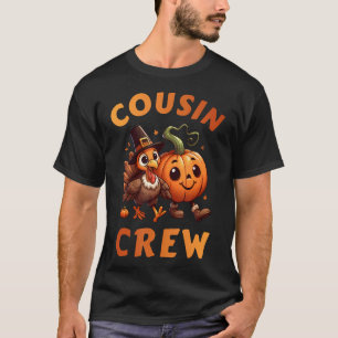 Cousin Crew Erntedank Familie Matching Türkei T-Shirt