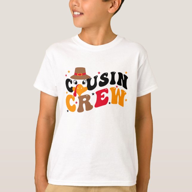 Cousin Crew Erntedank T-Shirt (Vorderseite)