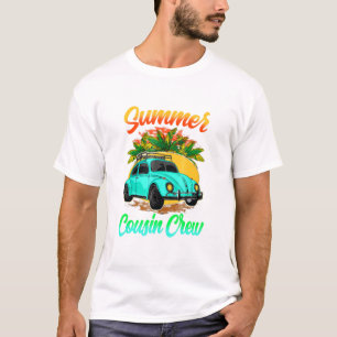 Cousin Crew Familienurlaub Sommerferien Strandkreu T-Shirt